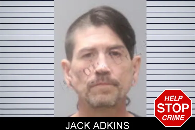 Jack Adkins Mugshots