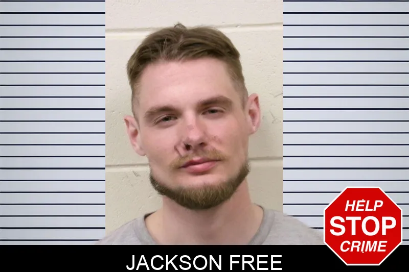 Jackson Free mugshot