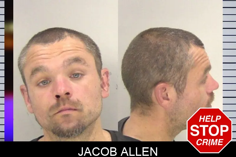 Jacob Allen mugshot