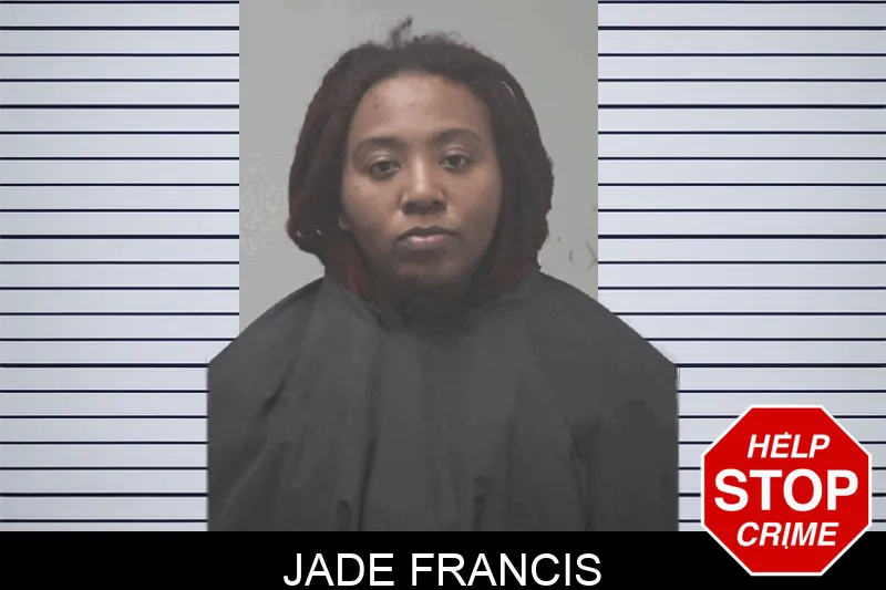 Jade Francis Mugshots