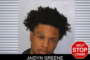 Jaidyn Greene mugshot