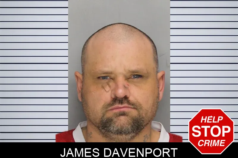 James Davenport mugshot