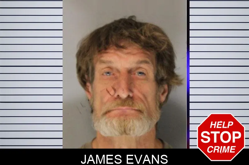 James Evans Mugshots