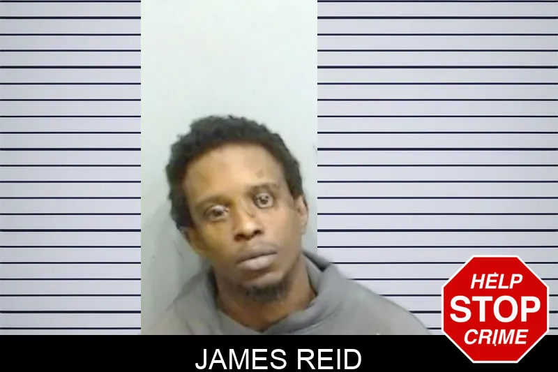 James Reid mugshot