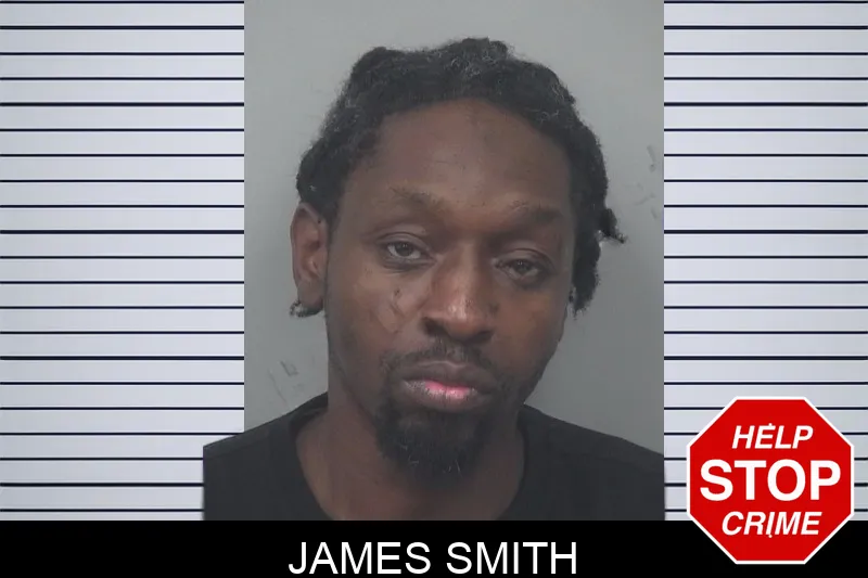 James Smith mugshot
