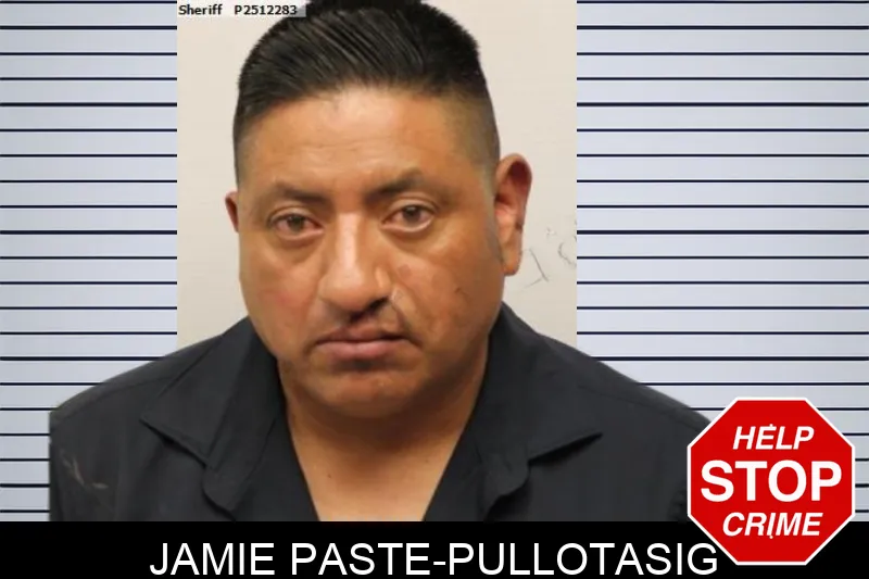Jamie Paste-Pullotasig Mugshots