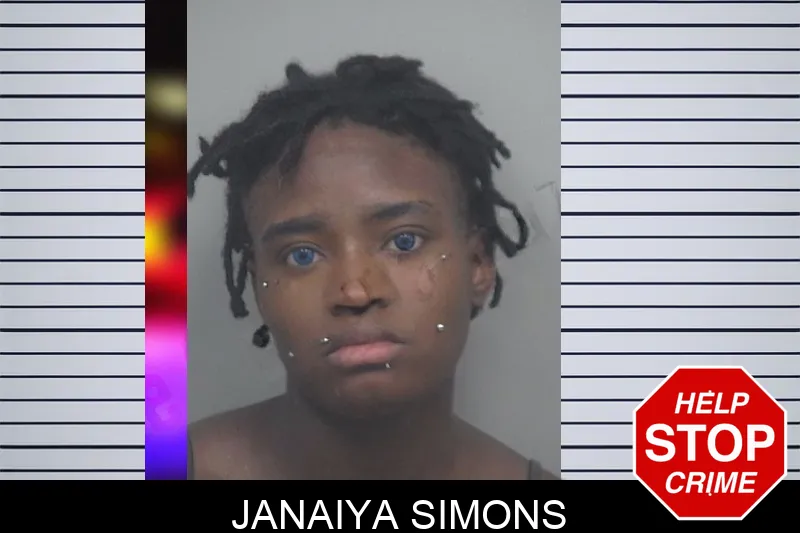 Janaiya Simons mugshot