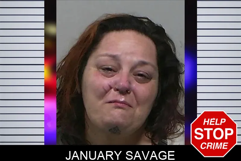 January Savage Mugshots