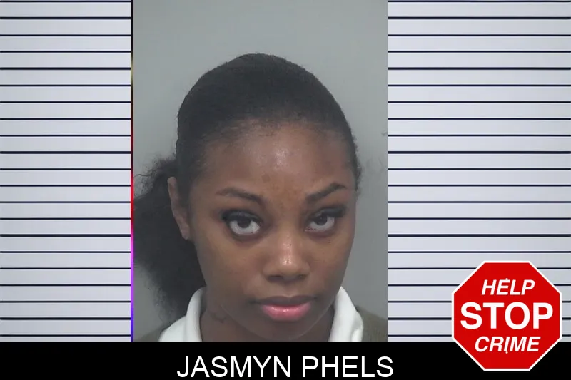 Jasmyn Phels mugshot