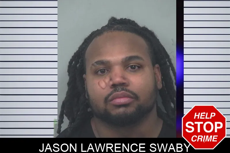 Jason Lawrence Swaby mugshot