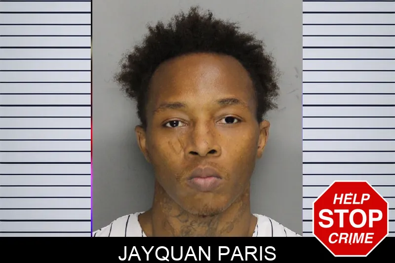 Jayquan Paris mugshot
