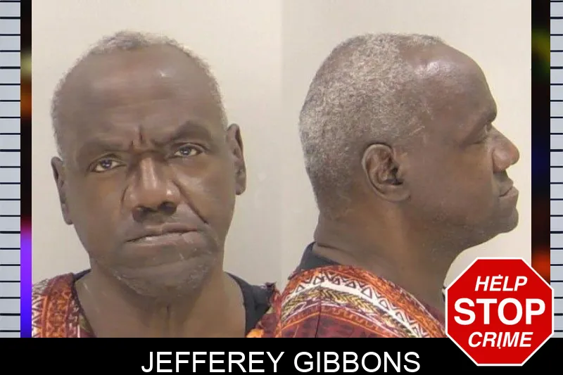 Jefferey Gibbons Mugshots