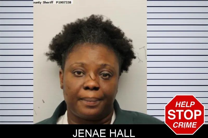 Jenae Hall mugshot