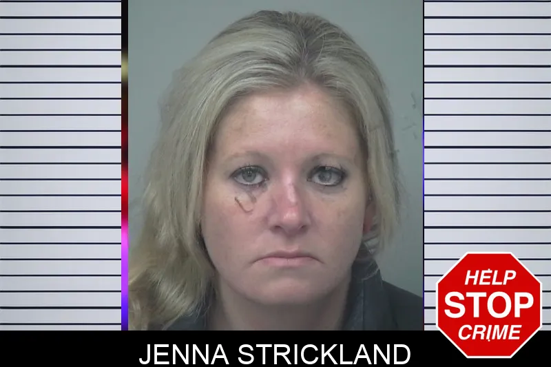 Jenna Strickland mugshot
