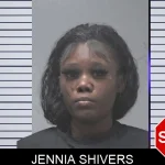 Jennia Shivers Mugshots