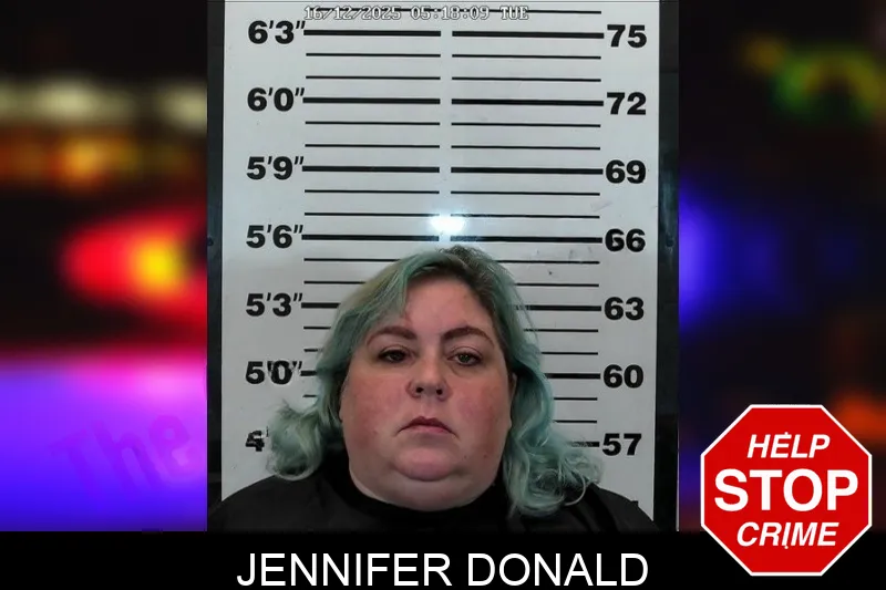 Jennifer Donald Mugshots