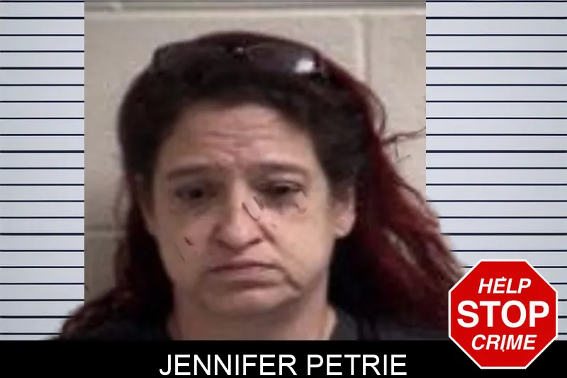 Jennifer Petrie Mugshots