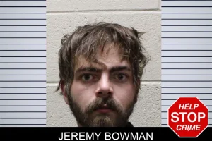 Jeremy Bowman mugshot
