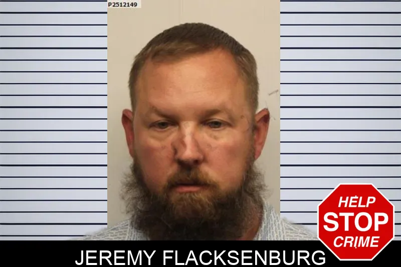 Jeremy Flacksenburg mugshot