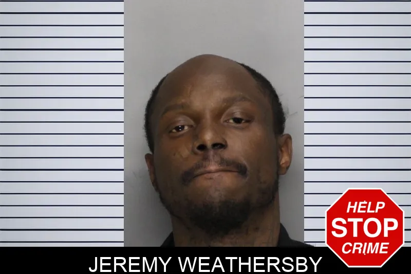 Jeremy Weathersby Mugshots