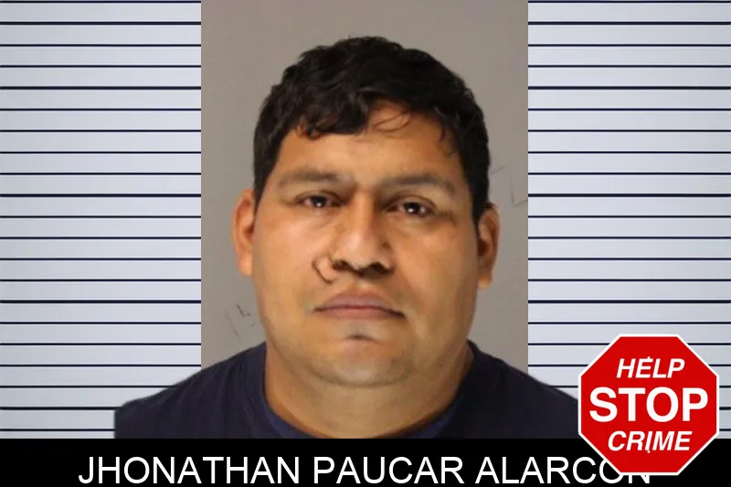 Jhonathan Paucar Alarcon mugshot