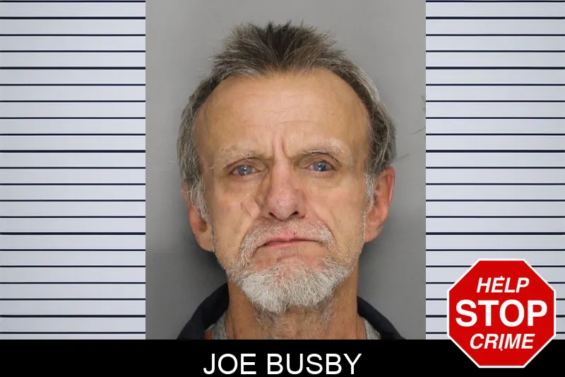 Joe Busby mugshot