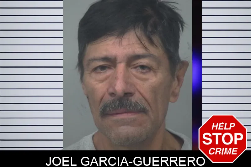 Joel Garcia-Guerrero Mugshots