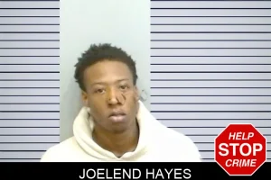 Joelend Hayes mugshot