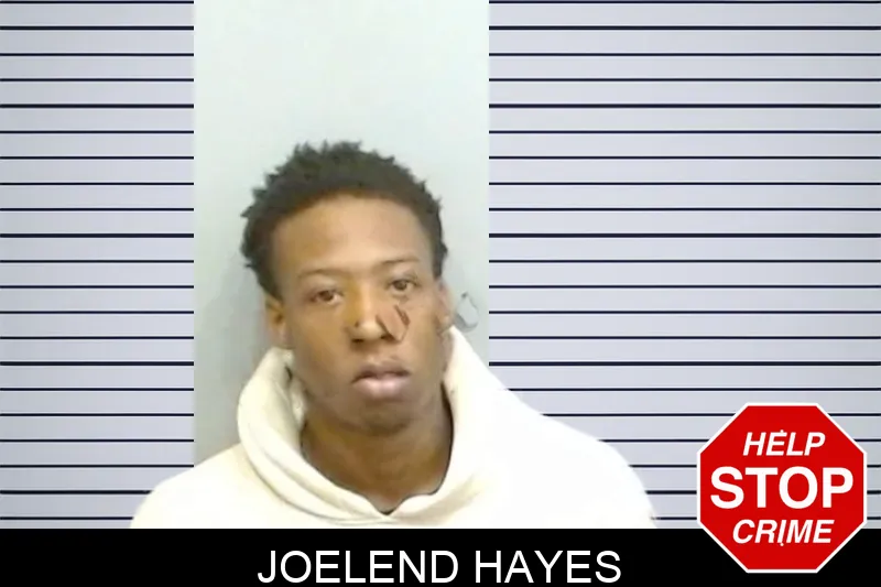 Joelend Hayes mugshot