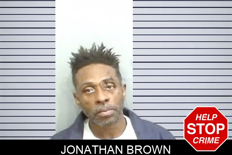 Jonathan Brown mugshot