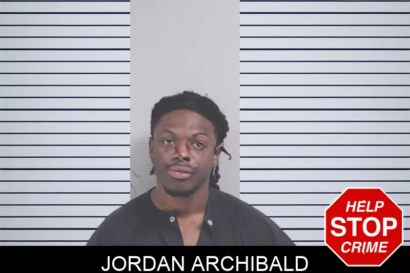 Jordan Archibald Mugshots