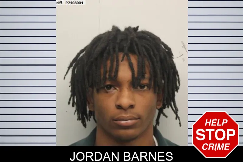 Jordan Barnes mugshot