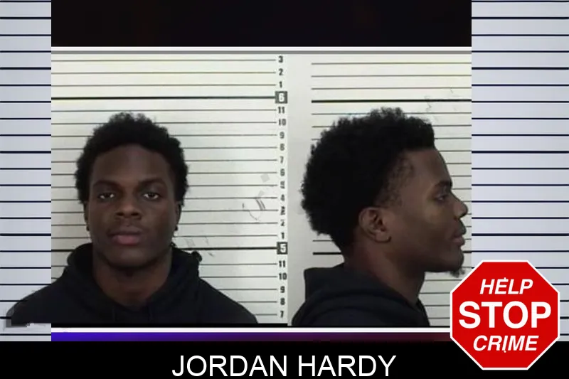 Jordan Hardy mugshot