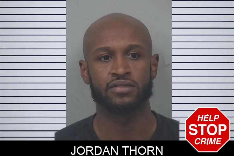 Jordan Thorn mugshot
