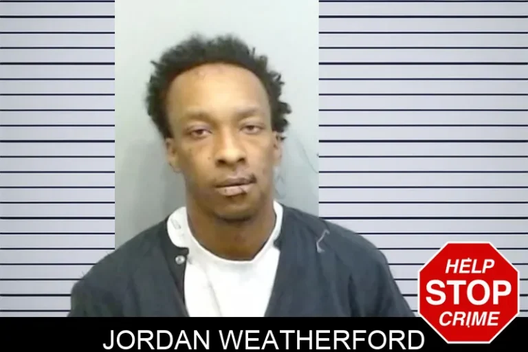 Jordan Weatherford mugshot – Fulton County , Georgia Jordan Weatherford