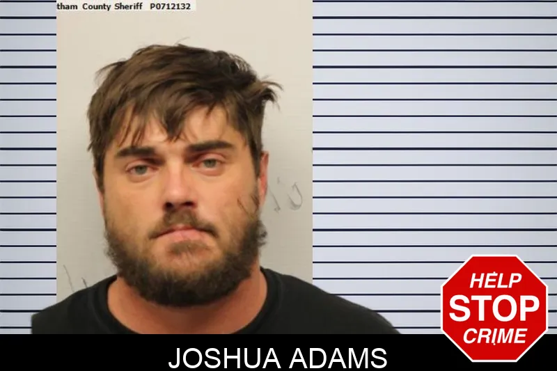 Joshua Adams Mugshots