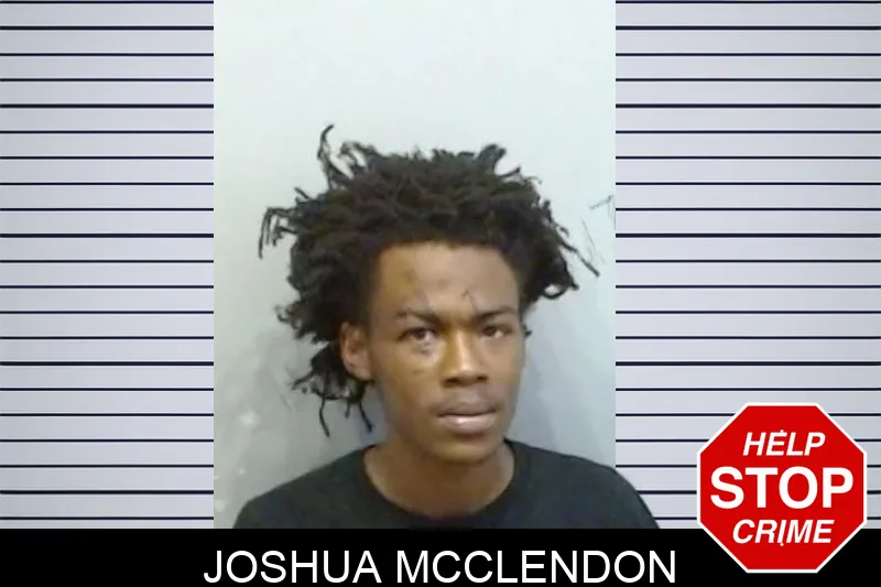 Joshua McClendon mugshot