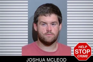 Joshua McLeod mugshot