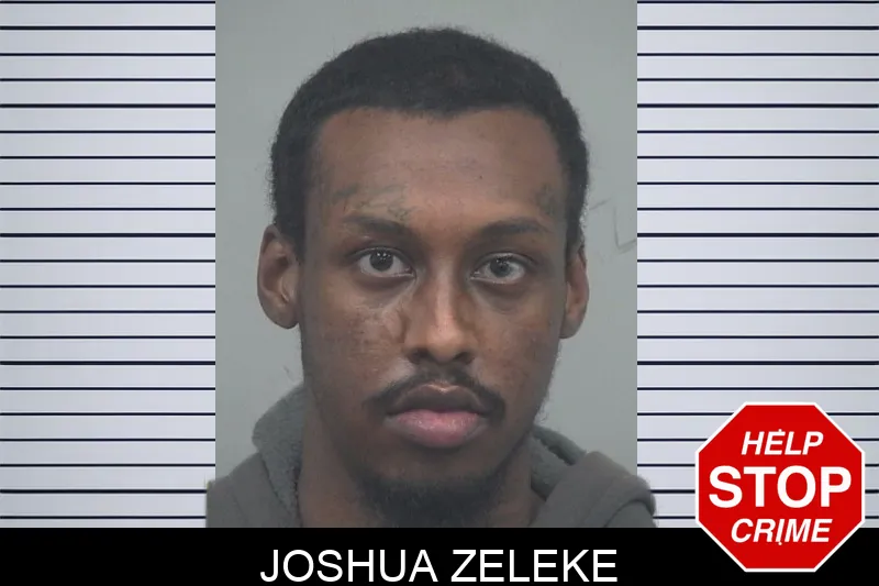 Joshua Zeleke mugshot