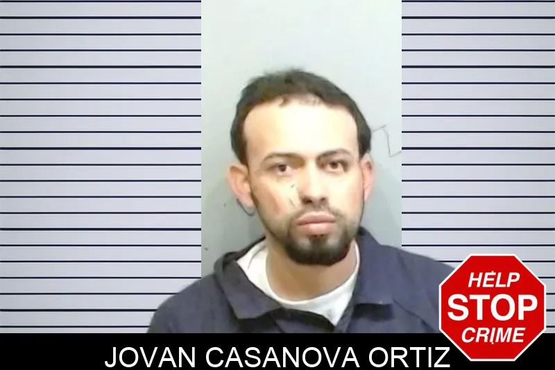 Jovan Casanova Ortiz Mugshots
