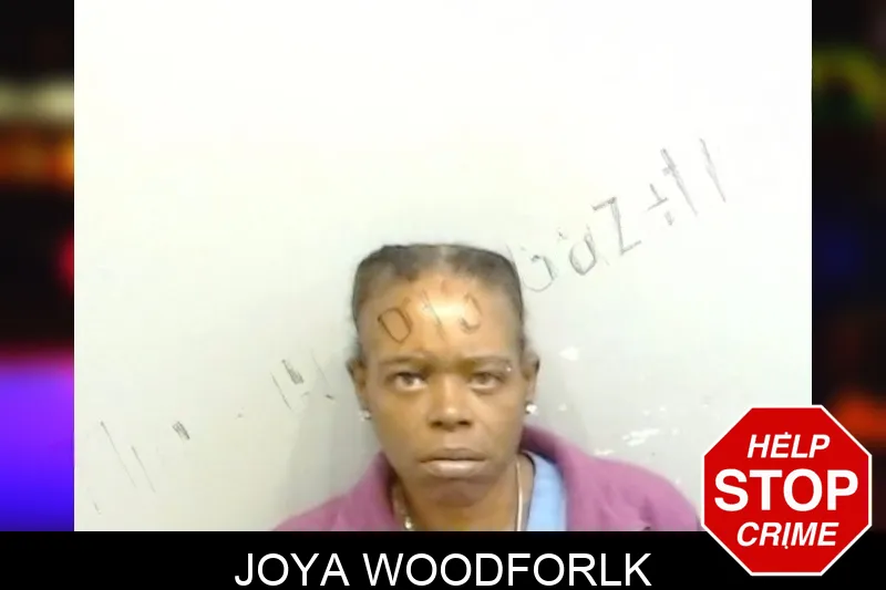 Joya Woodforlk Mugshots