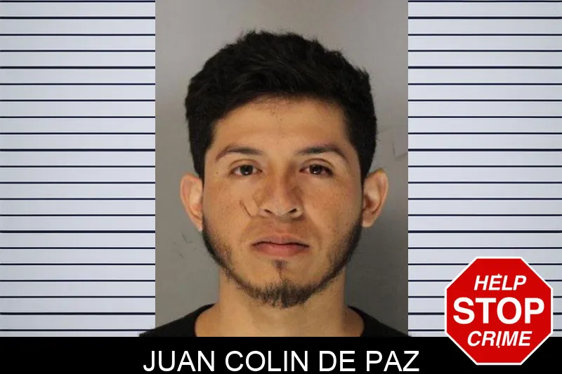 Juan Colin De Paz Mugshots