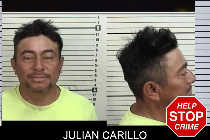 Julian Carillo Mugshots