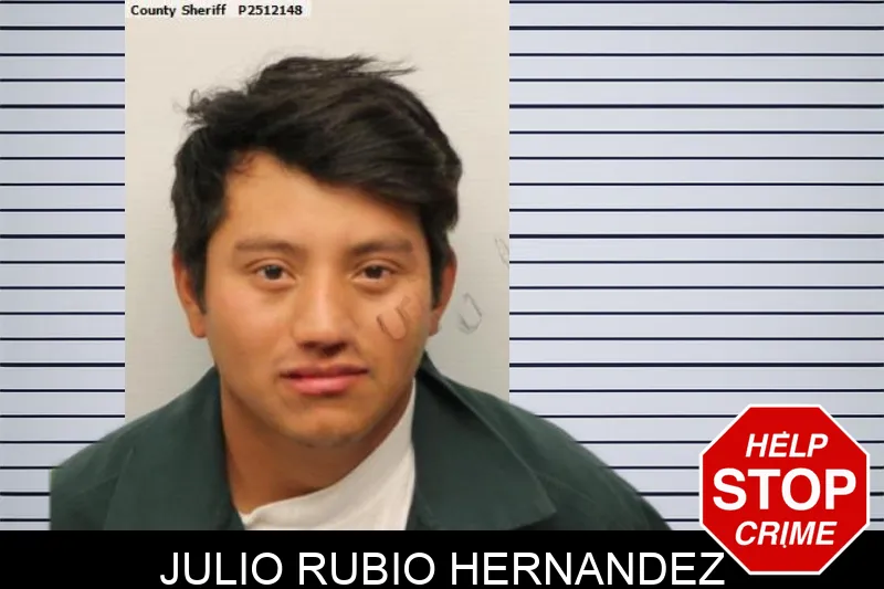 Julio Rubio Hernandez mugshot