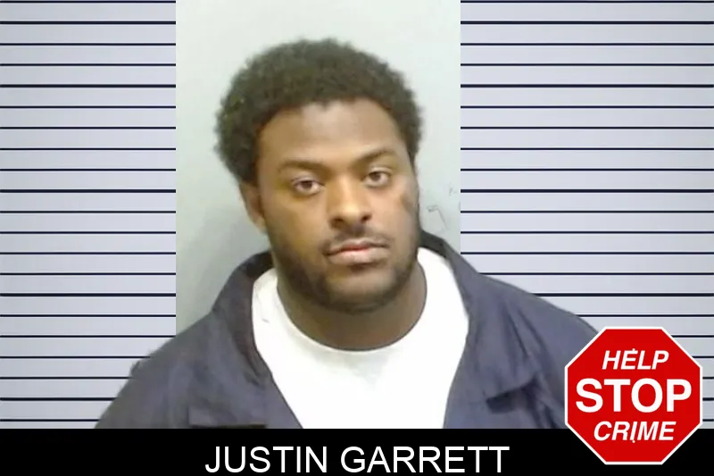 Justin Garrett mugshot