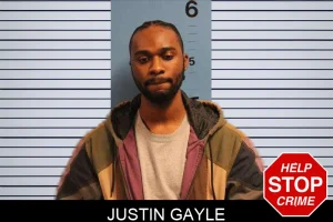Justin Gayle mugshot