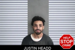 Justin Headd mugshot