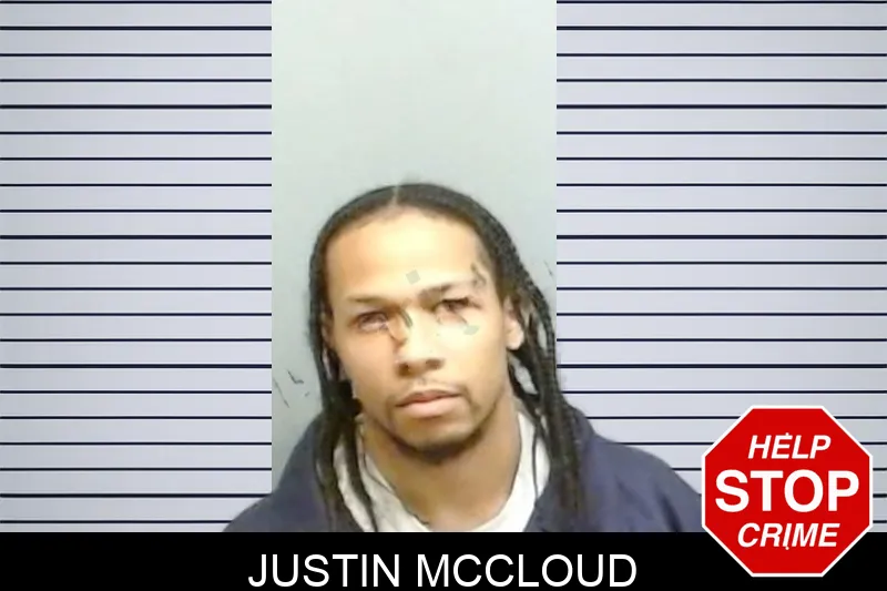 Justin McCloud Mugshots
