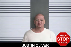 Justin Oliver mugshot