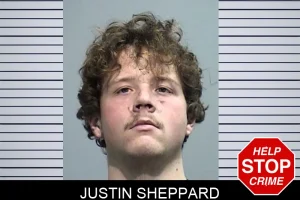 Justin Sheppard mugshot